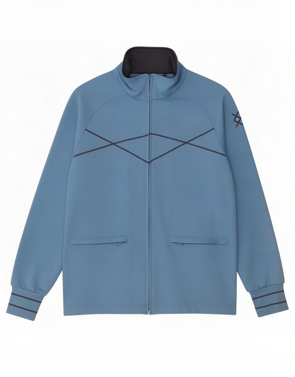 Giacca da tuta da donna Lotto UK 14 Large Blu Poliestere