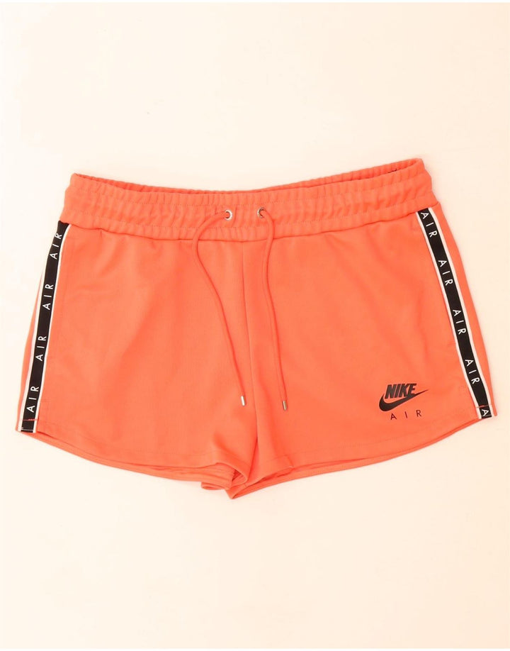 Pantaloncini sportivi grafici Nike da donna UK 14 poliestere arancione medio