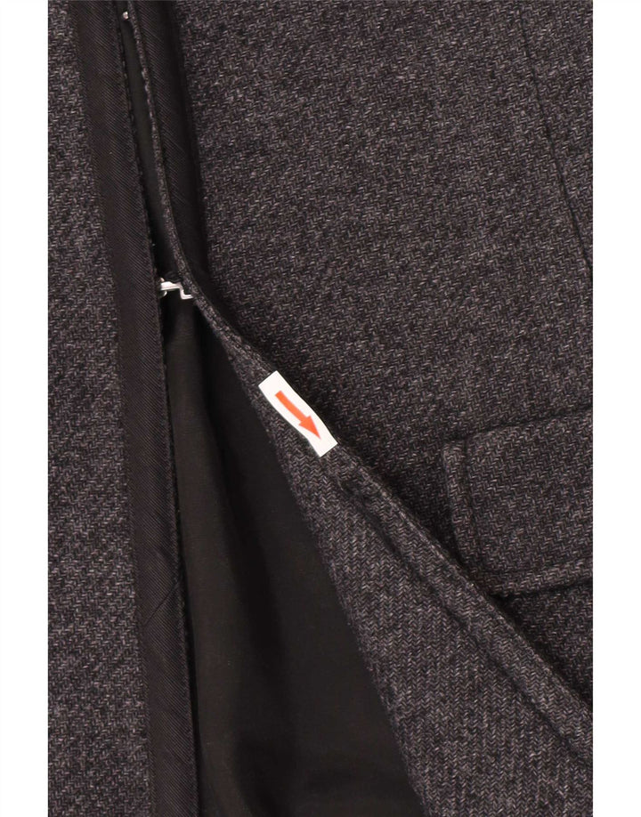 Cappotto aperto da donna Sinequanone EU 40 Lana vergine grigio medio