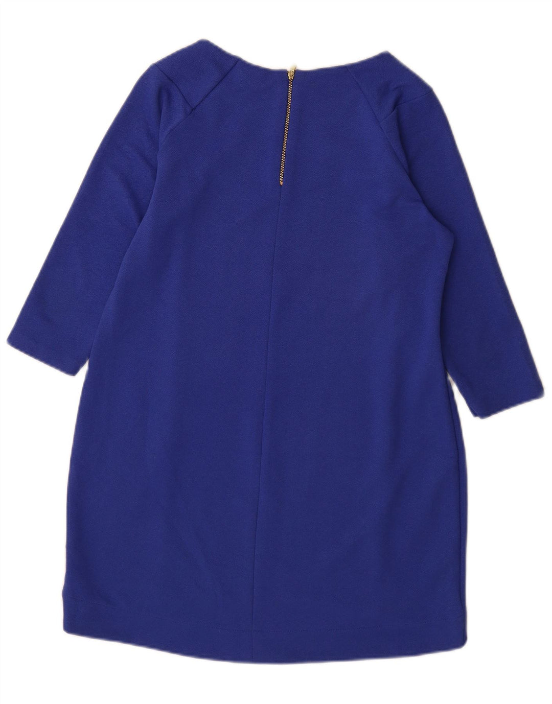 Abito a trapezio Petite con maniche a 3/4 da donna Marks & Spencer UK 12 Blu medio