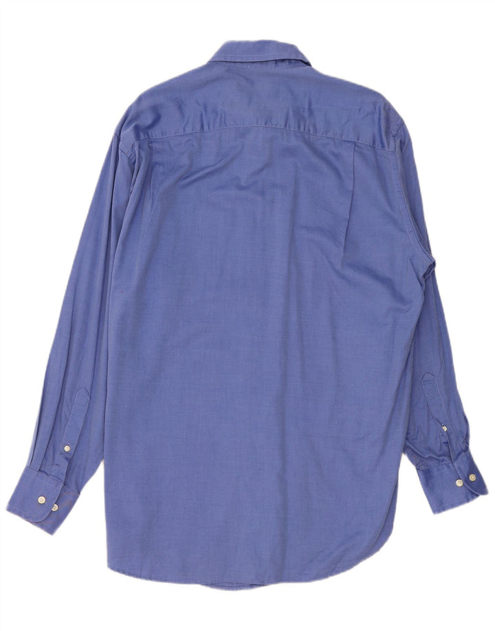 Camicia da uomo Nautica taglia 16 grande cotone blu