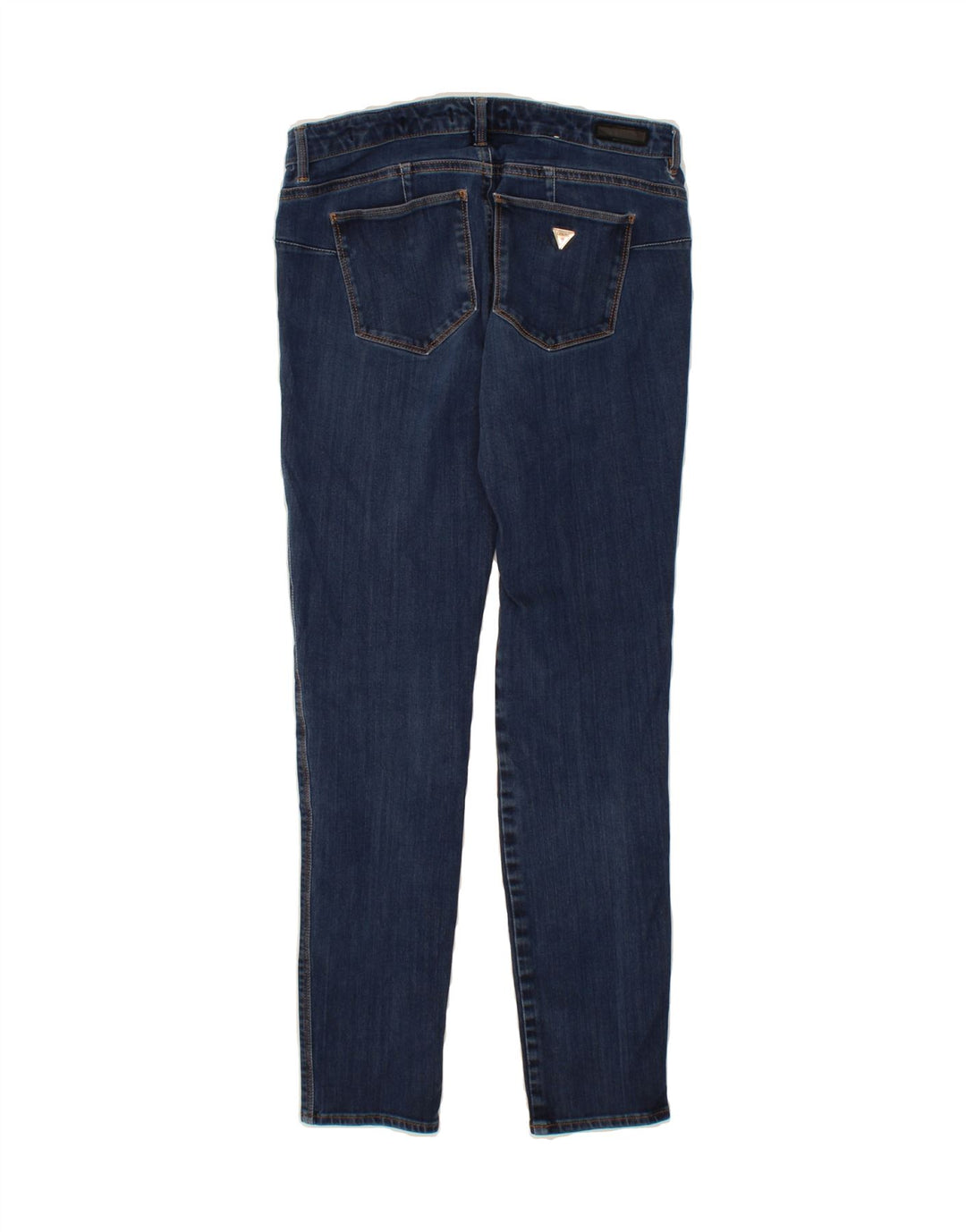 GUESS Womens Curve Mid Rise Skinny Jeans W30 L28 Blue Polyester Vintage Guess and Second-Hand Guess from Messina Hembry 
