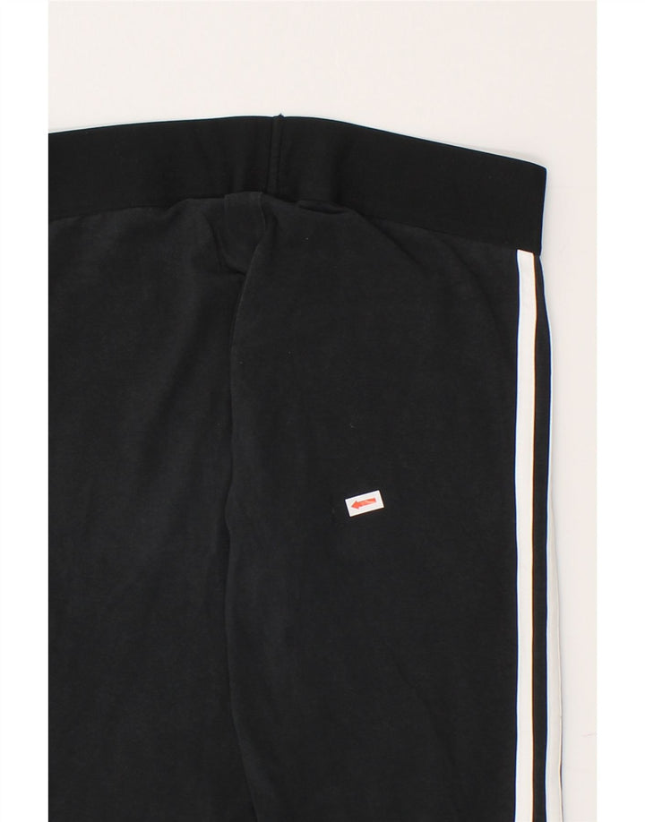 ADIDAS Womens Leggings UK 8/10 Small  Black Cotton Vintage Adidas and Second-Hand Adidas from Messina Hembry 