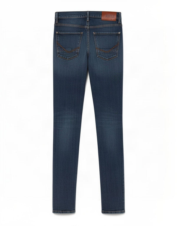 Jeans skinny da uomo Rifle W27 L33 in cotone blu