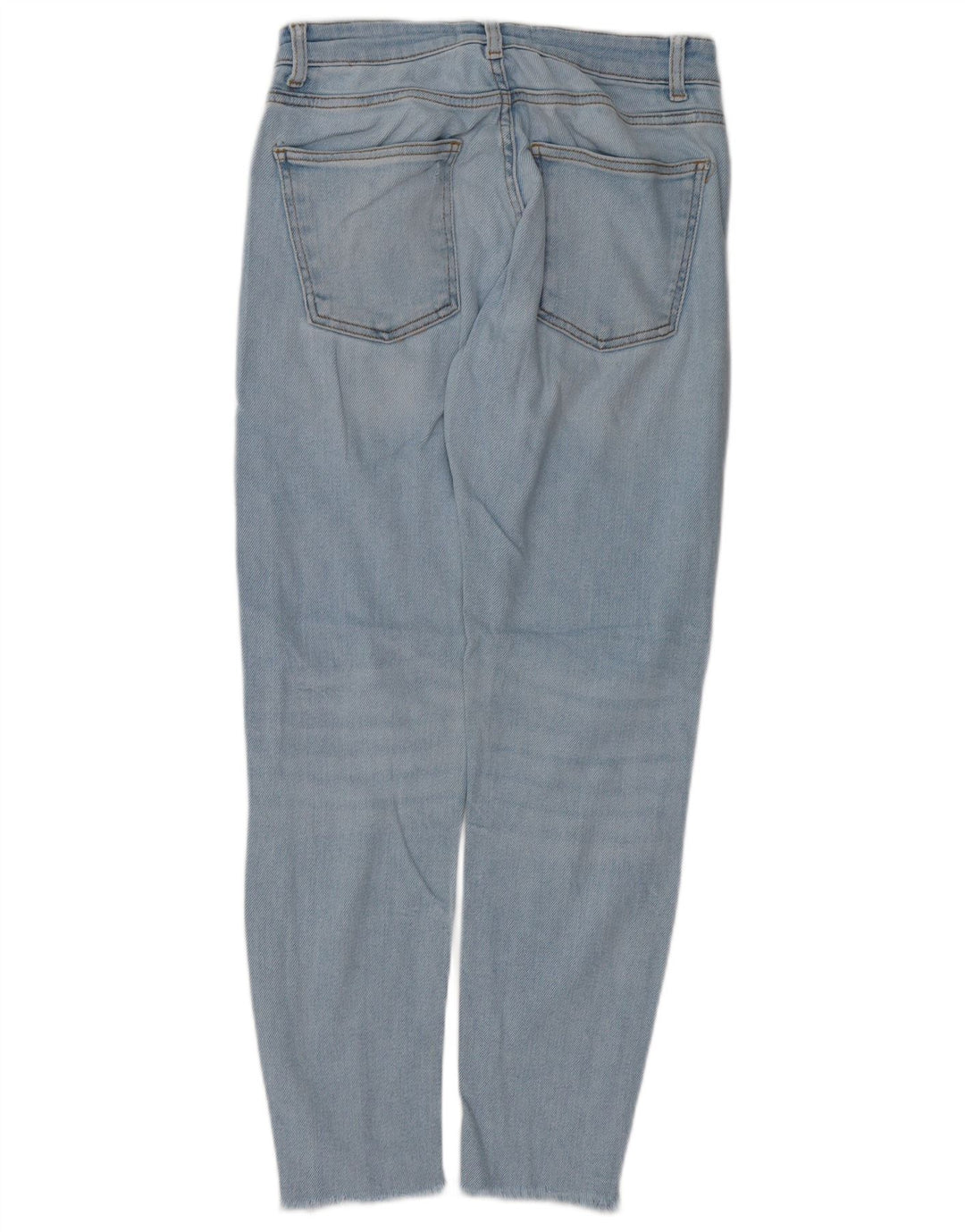 Jeans affusolati da donna ZARA EU 36 XS W26 L28 Blu cotone