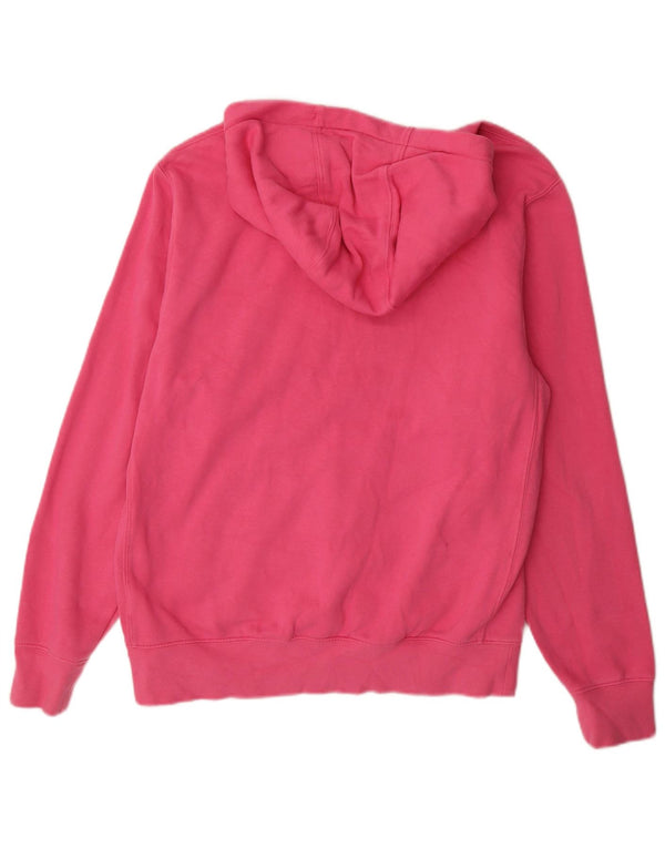 Felpa con cappuccio da uomo Nike in cotone rosa medio