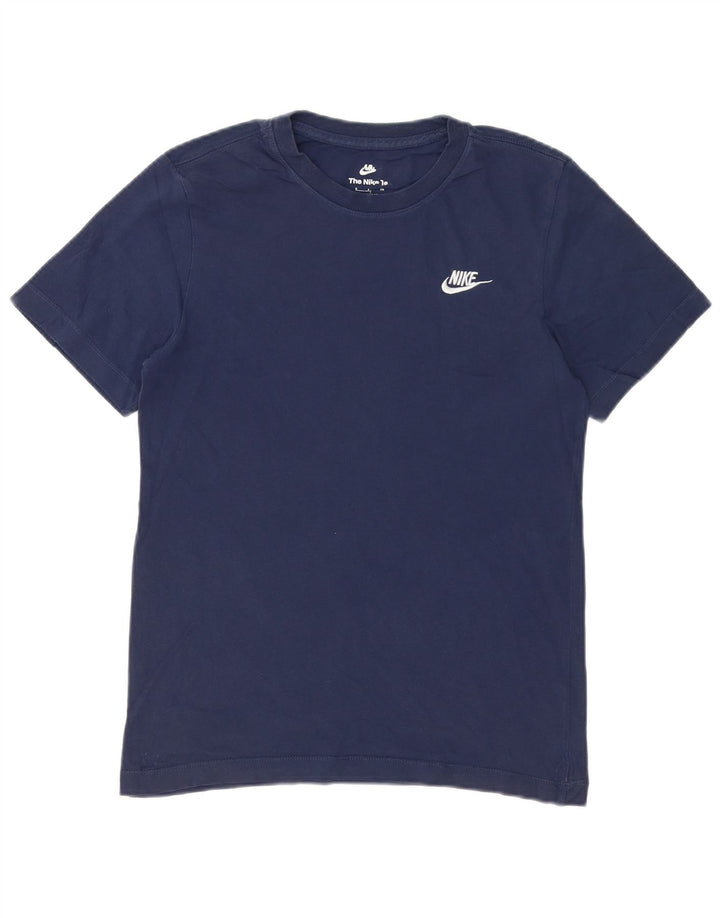 T-shirt Nike da uomo Top Small blu navy