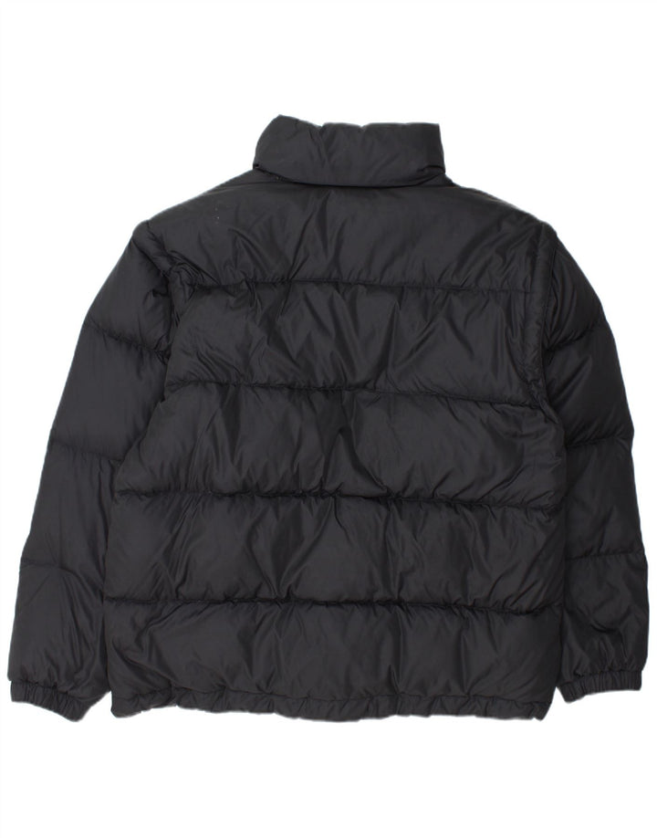 Giacca imbottita con cappuccio Fila da uomo IT 52 Large nera in poliammide