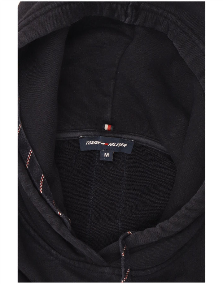 Maglione con cappuccio oversize da donna Tommy Hilfiger UK 14 medio blu navy