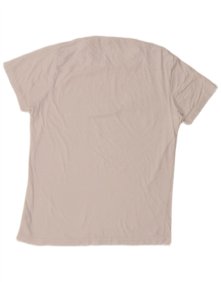 T-shirt da donna FRENCH CONNECTION Top UK 12 cotone bianco medio