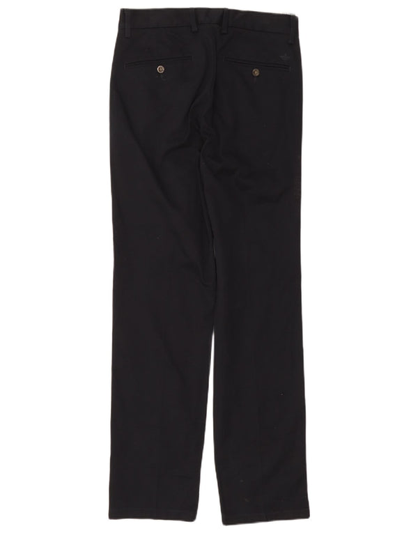 DOCKERS Pantaloni chino slim fit da uomo W29 L32 cotone blu navy