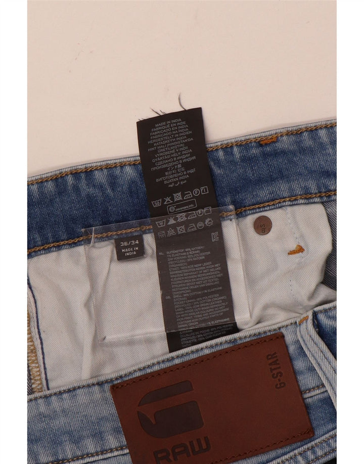 Jeans slim da uomo G-Star W36 L34 cotone blu