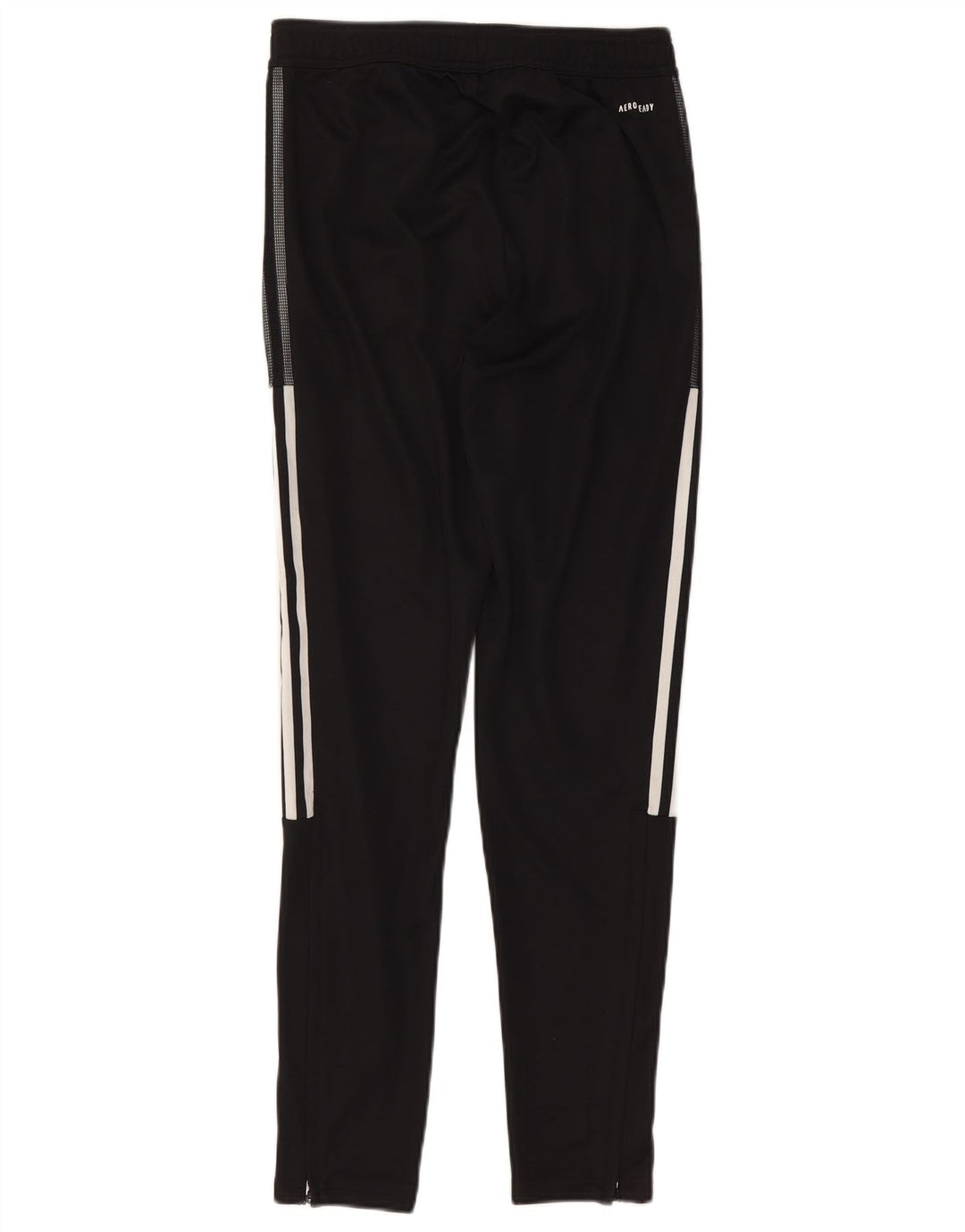 Pantaloni da tuta ADIDAS Aeroready da uomo piccoli in poliestere nero