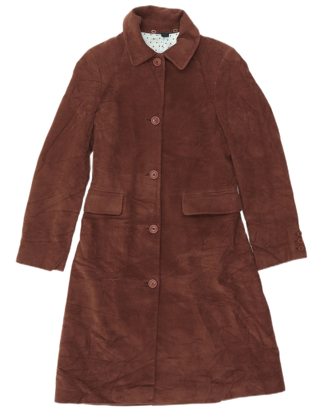 Soprabito da donna Boden UK 10 piccolo cotone marrone