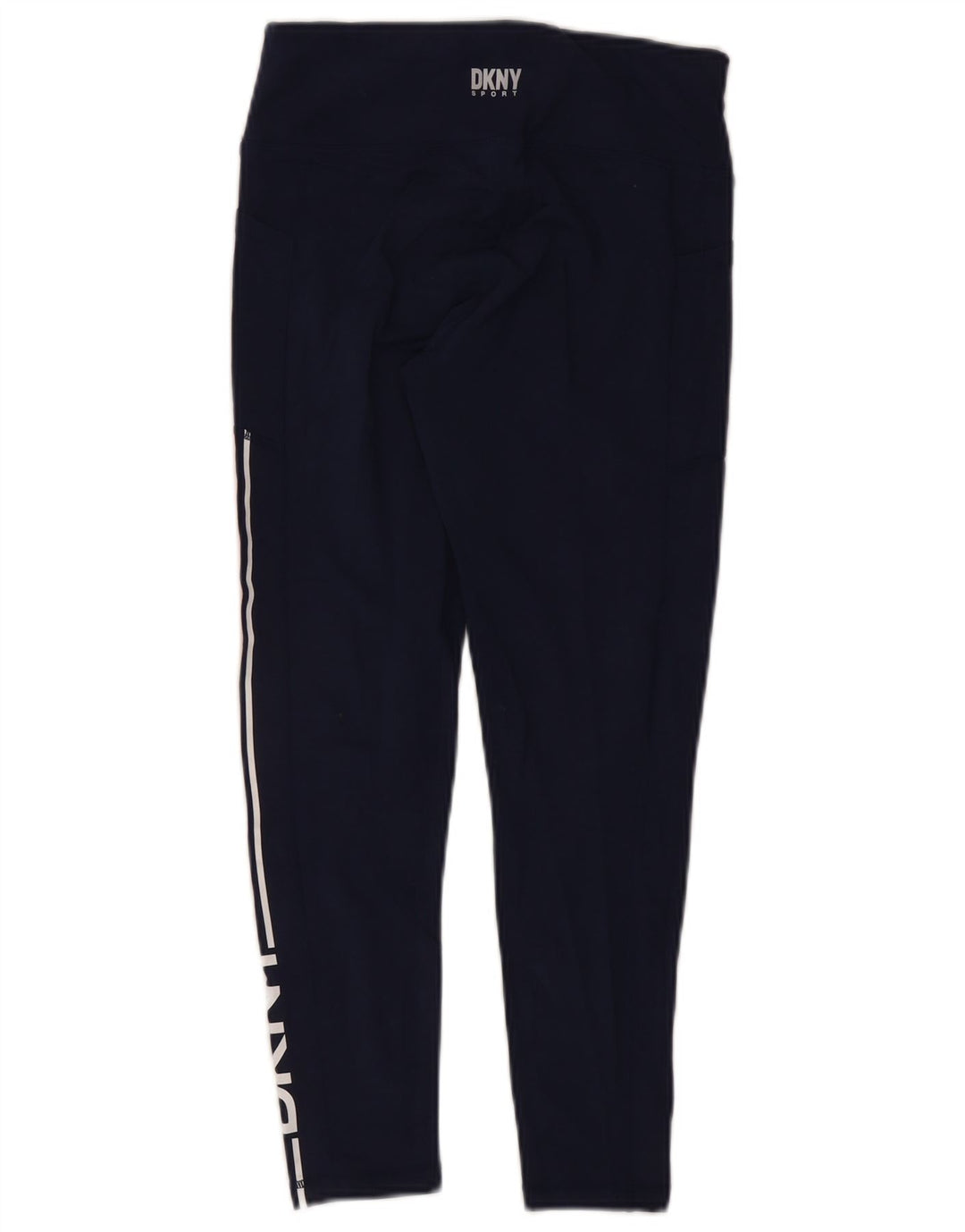 Leggings grafici da donna Dkny UK 8 Small Blu navy Colourblock