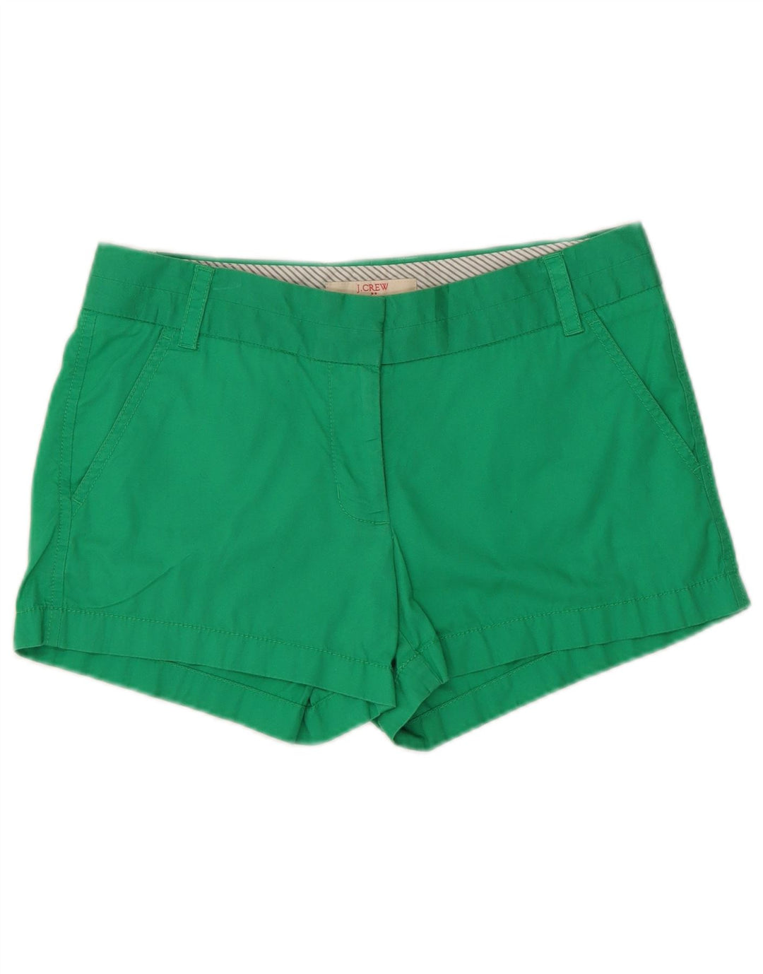 Pantaloncini chino da donna J. Crew US 4 Small W32 cotone verde
