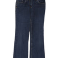 Jeans Bootcut da donna Marks & Spencer UK 10 Small W28 L28 Cotone blu navy