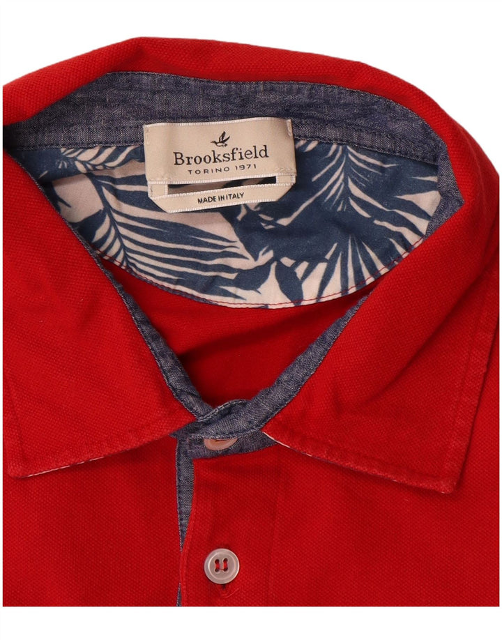 Polo da uomo Brooksfield grande rossa