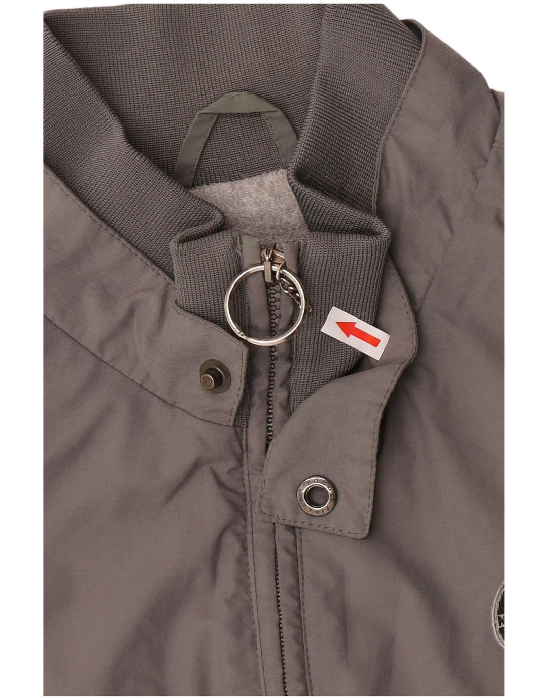 Giubbotto bomber da uomo North Sails UK 44 2XL Poliammide grigio