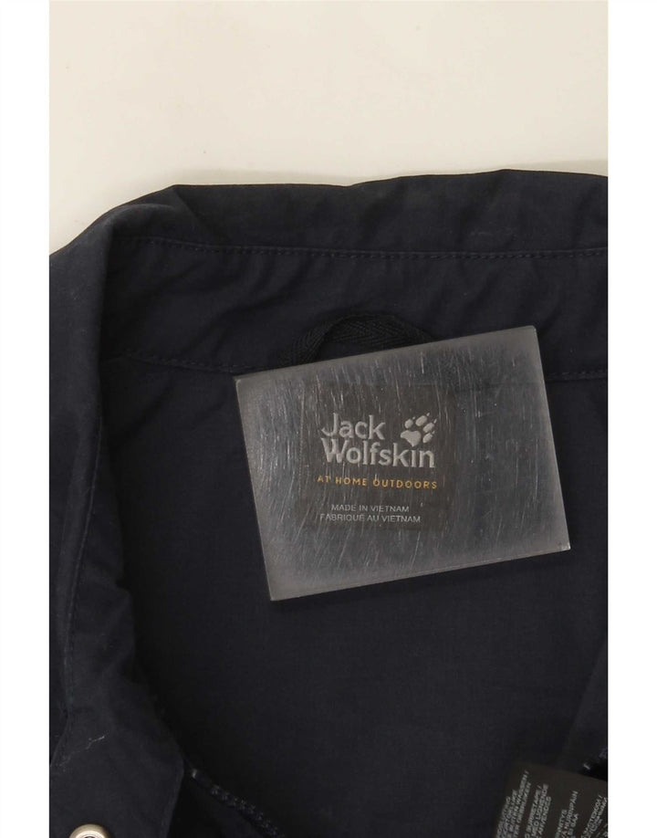 Giacca multiuso da donna Jack Wolfskin UK 12 poliestere medio blu navy