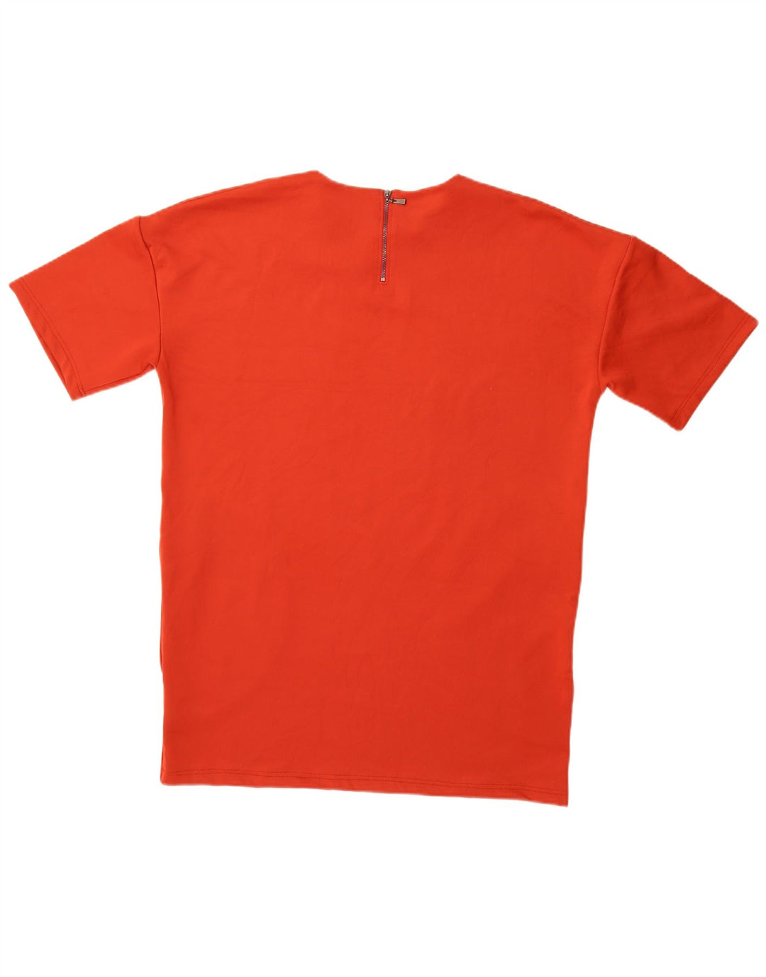 Abito t-shirt da donna Topshop UK 12 poliestere rosso medio