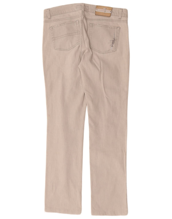 Jeans Slim Donna Trussardi W30 L30 Cotone Grigio