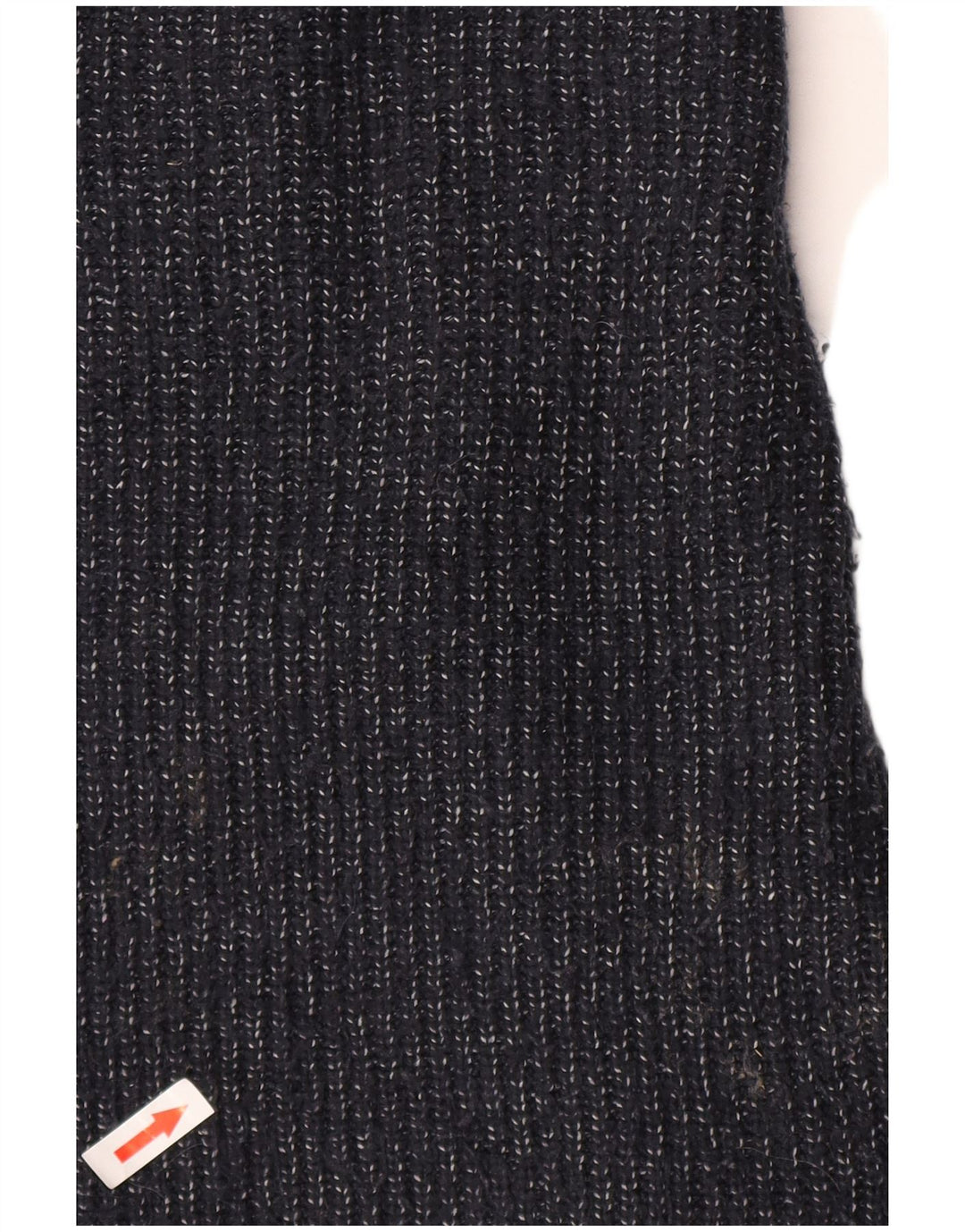 Maglione maglione girocollo da uomo Marks & Spencer grande blu navy screziato