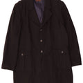 Cappotto da uomo Reiss UK 44 2XL Lana vergine blu navy