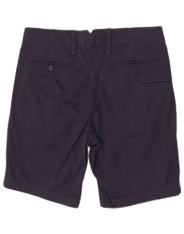 Pantaloncini cargo da uomo G-Star W33 cotone blu navy medio