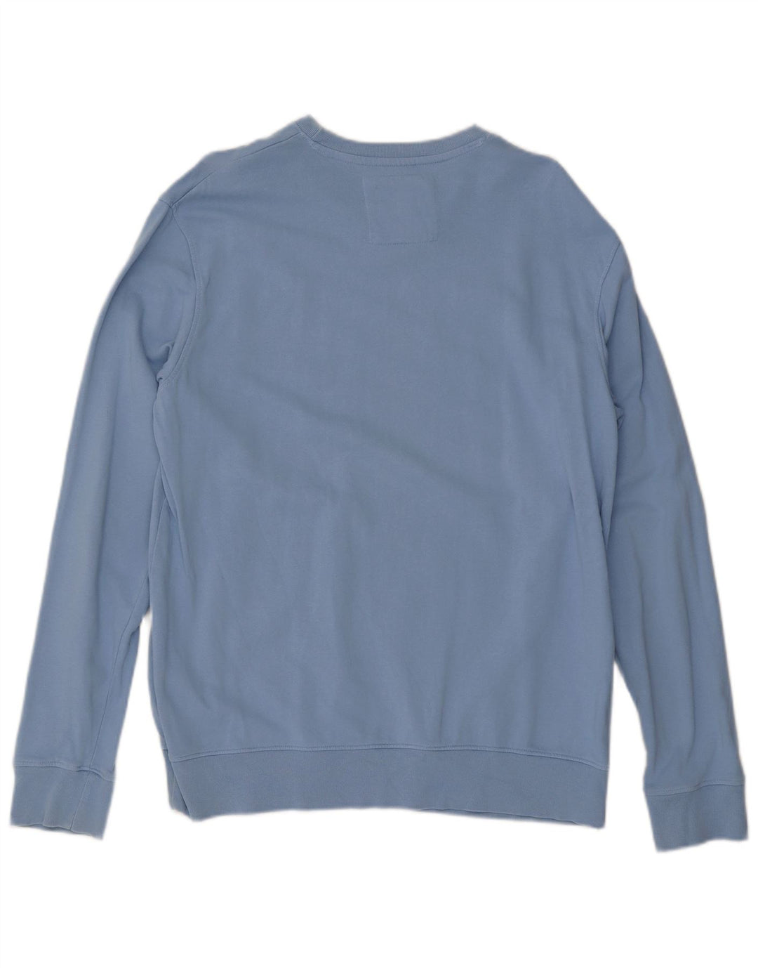 Crew Clothing Felpa da uomo Maglione grande in cotone blu