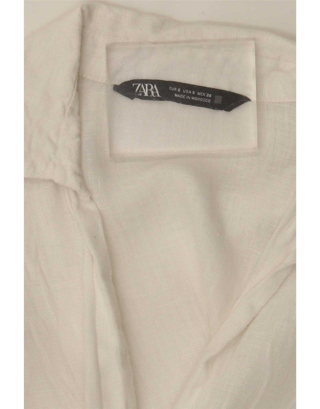 Camicia Zara da donna UK 10 piccola bianca
