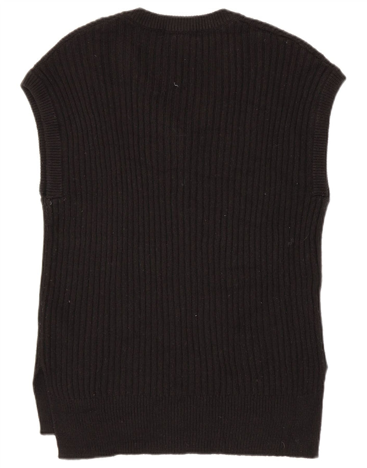 Marks & Spencer Canotta da Uomo Taglia Media Cotone Nero