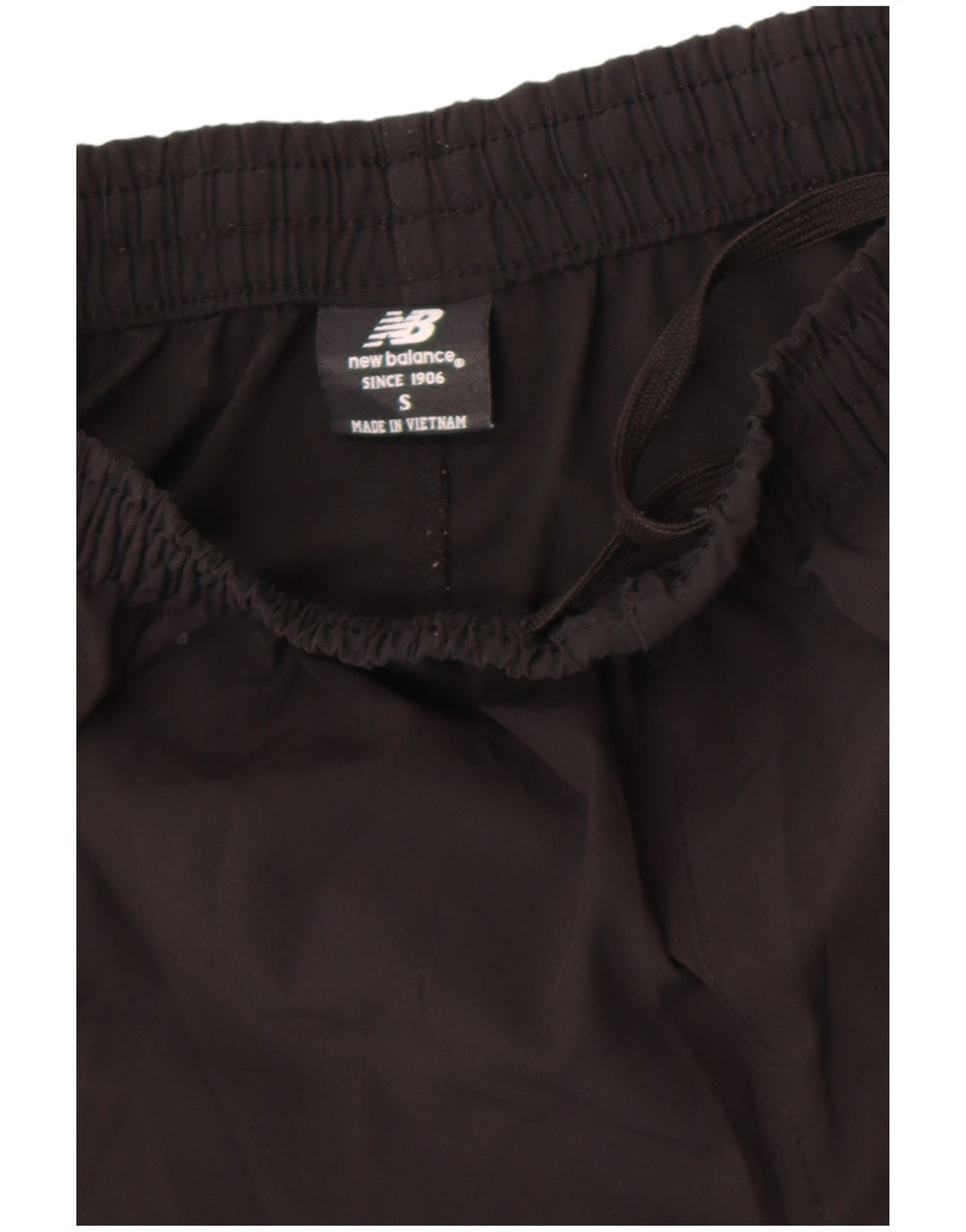 New Balance Pantaloni da tuta da uomo con grafica Joggers piccoli in poliestere nero