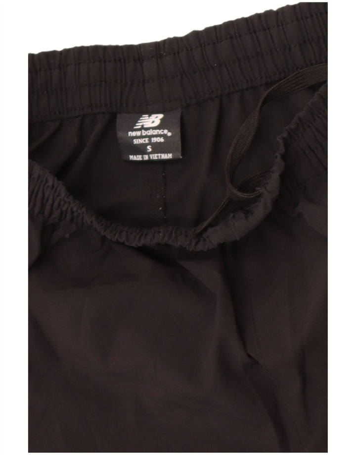 New Balance Pantaloni da tuta da uomo con grafica Joggers piccoli in poliestere nero
