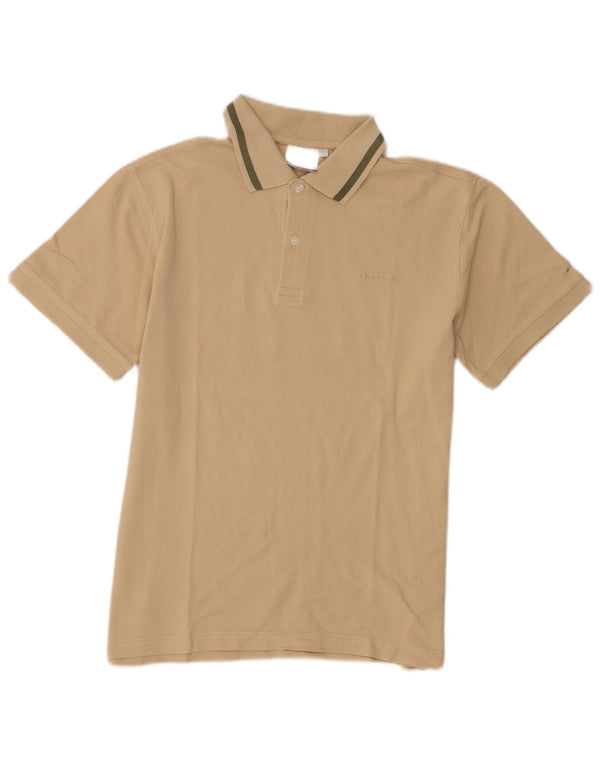 Polo Diadora Uomo Manica Corta Regular Fit Cotone Beige Medio