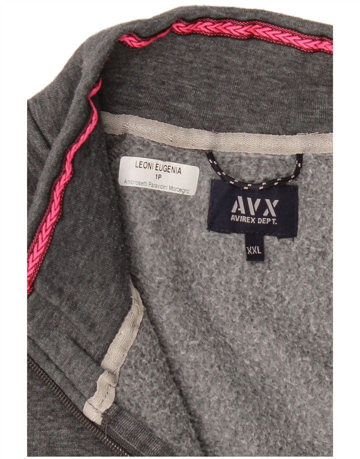 Giacca da tuta da donna Avirex UK 20 2XL Cotone grigio