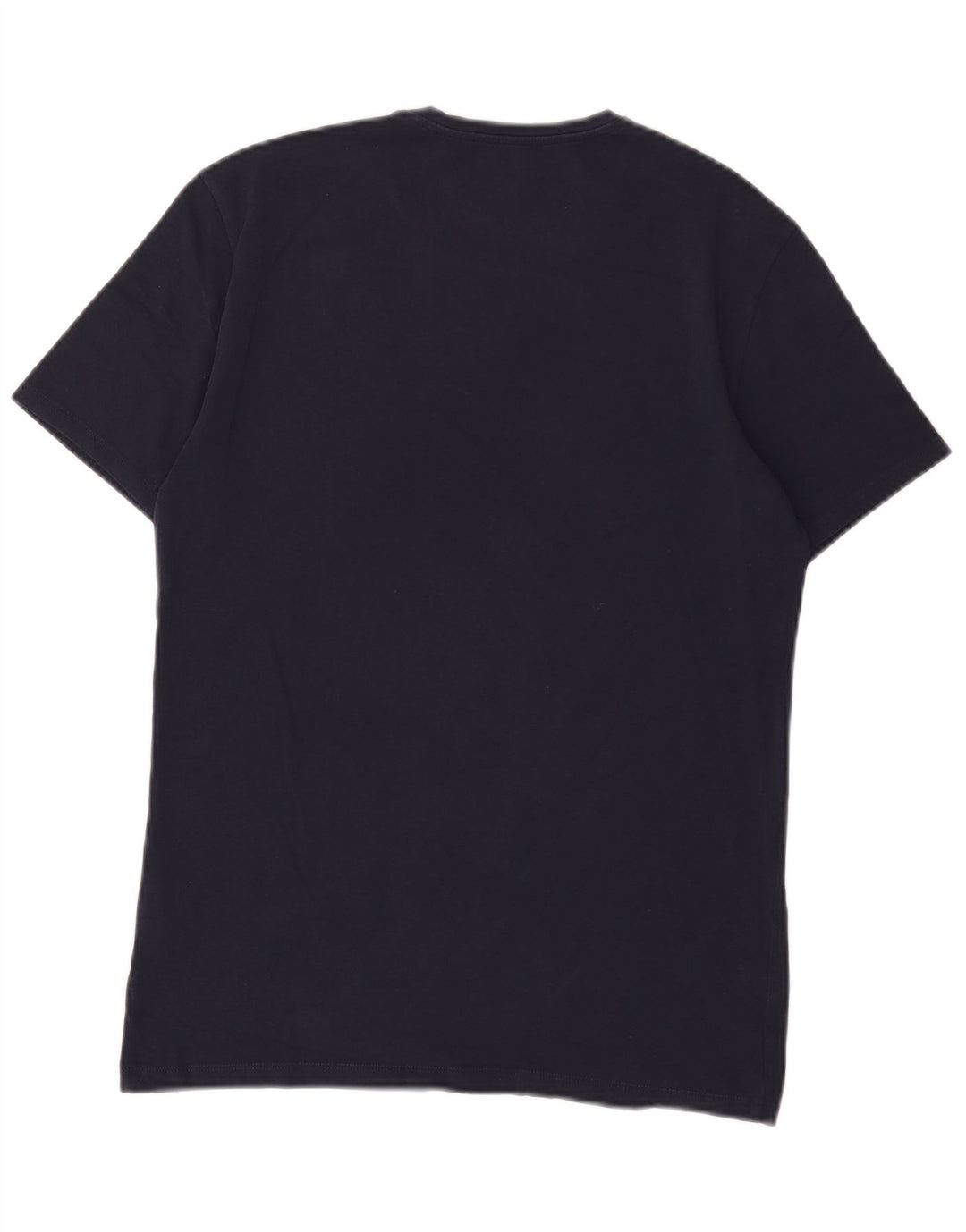 Guess T-shirt grafica extra slim da uomo Top in cotone blu navy medio