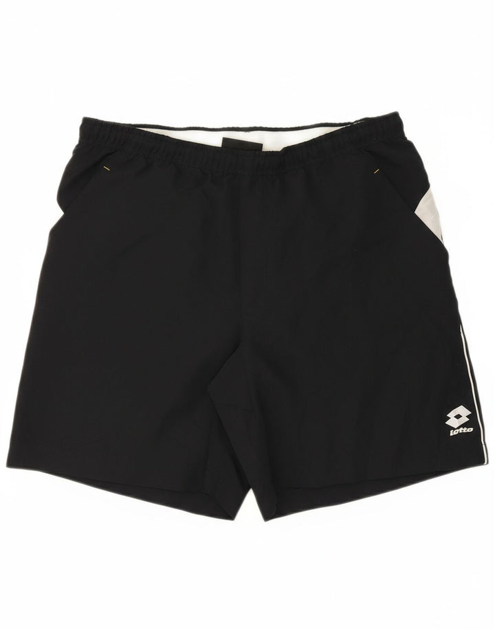 LOTTO Mens Sport Shorts Large Black