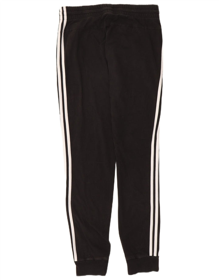 Pantaloni da tuta da donna ADIDAS Joggers UK 12/14 Cotone nero medio