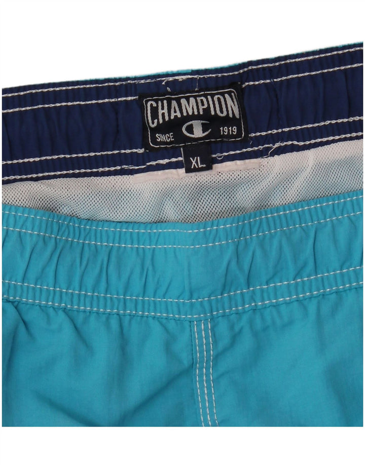 Pantaloncini da bagno da uomo CHAMPION XL Blu