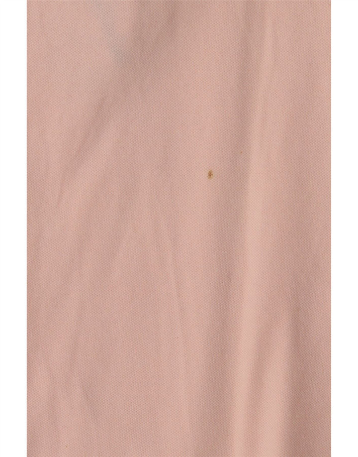 Polo a maniche lunghe da donna FRED PERRY UK 12 cotone rosa medio
