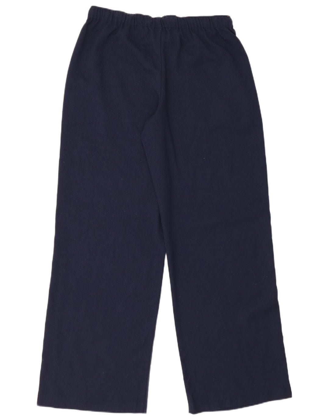 Pantaloni casual HOLLISTER da donna a gamba larga medi W30 L32 blu navy