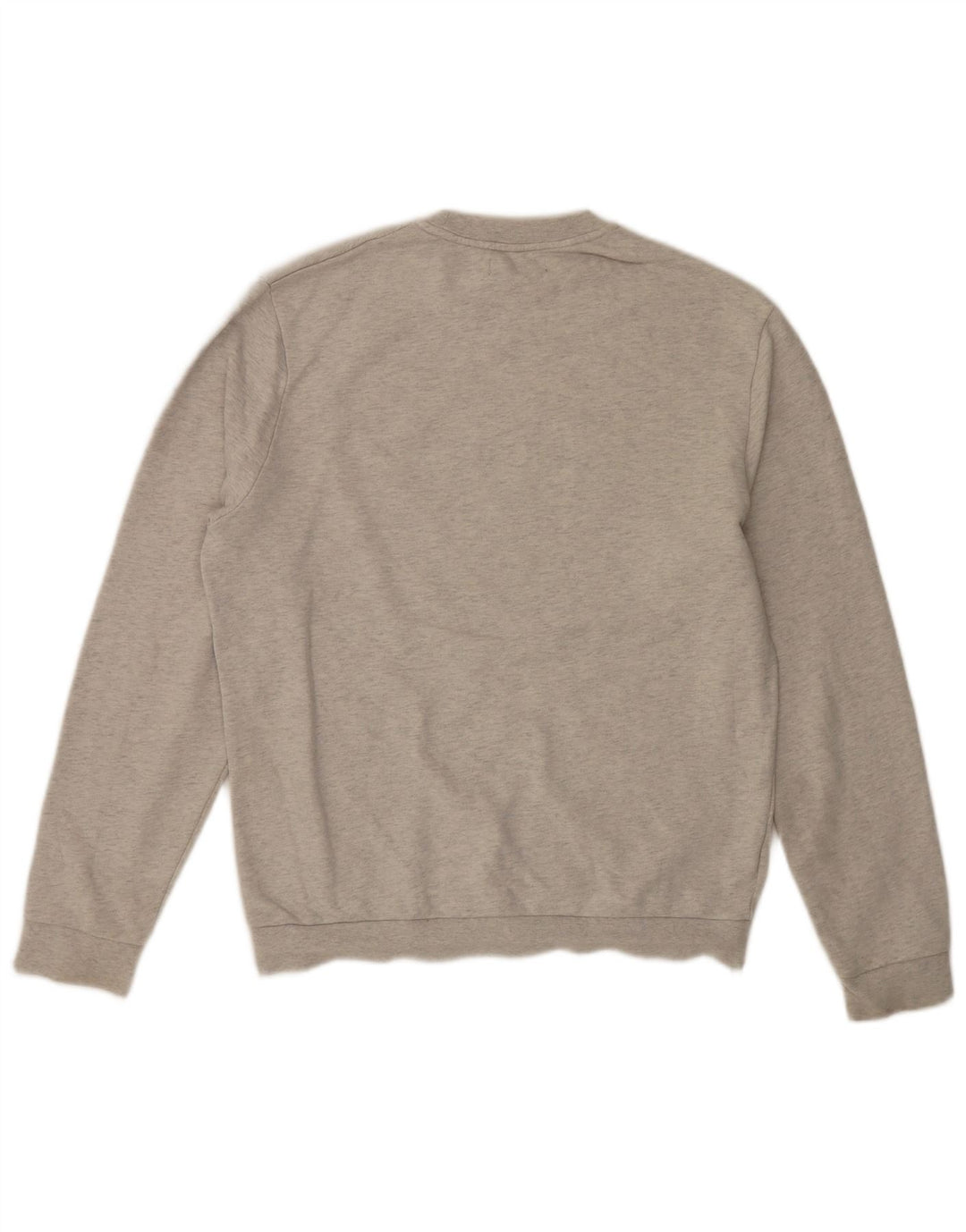 Felpa grafica da uomo Fred Perry in cotone grigio medio