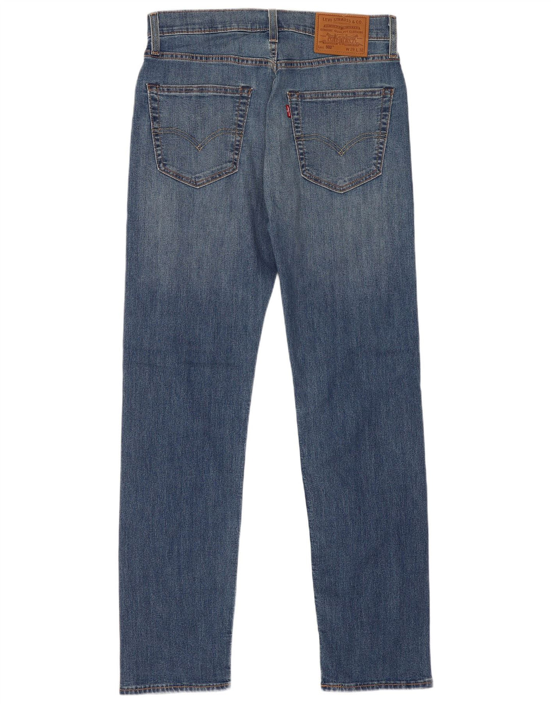 Levi's Uomo 502 Jeans affusolati W29 L32 Cotone blu