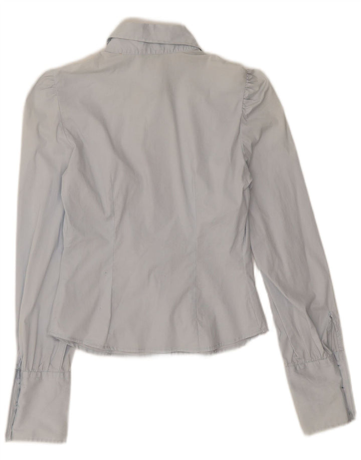 Camicia corta da donna Benetton UK 8 piccola blu