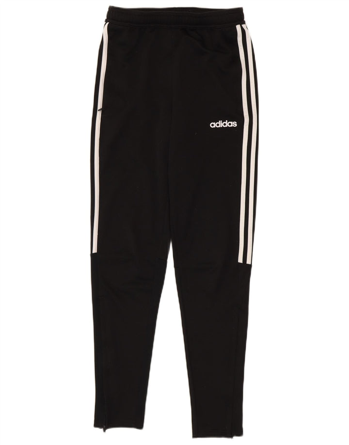 Pantaloni da tuta Adidas Climalite da uomo XS poliestere nero