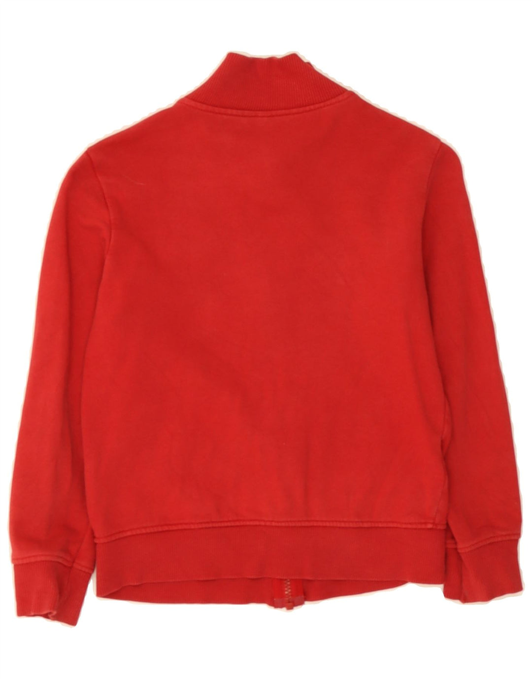 BENETTON Boys Tracksuit Top Jacket 7-8 Years Medium Red Cotton Vintage Benetton and Second-Hand Benetton from Messina Hembry 