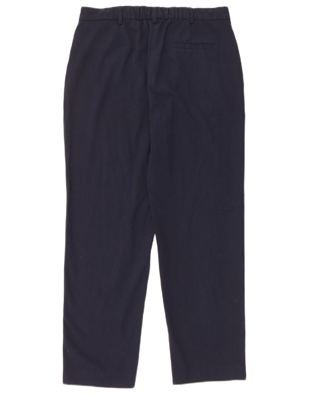 Pantaloni da abito da donna Marks & Spencer UK 12 medi W30 L28 Blu navy