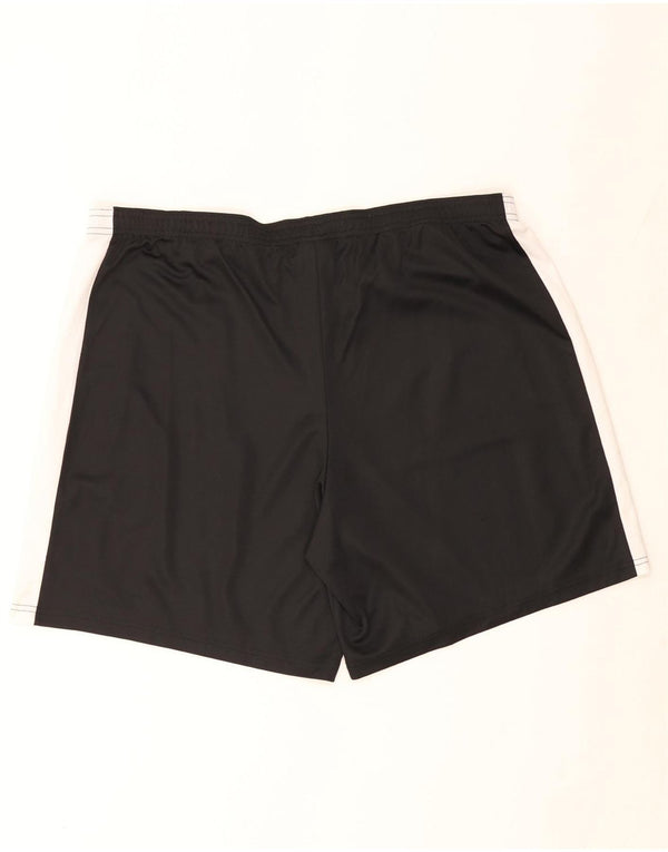 Pantaloncini sportivi Nike Dri Fit Slim da uomo 2XL Poliestere color block nero