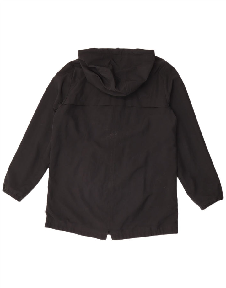Impermeabile con cappuccio da donna Vans UK 14 medio nero poliestere
